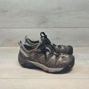 KEEN Women Low Top Steel Toe Work Sneakers Shoes Sz 8.5